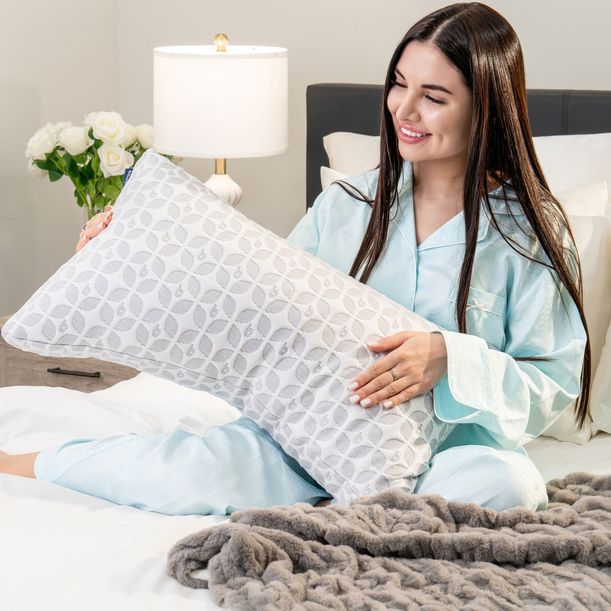 Signature Adjustable Pillow - Crescent - Queen