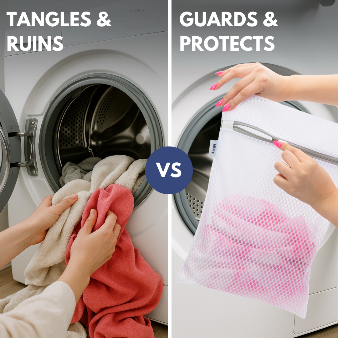 Blissy Mesh Wash/Laundry Bags (2 Pack)