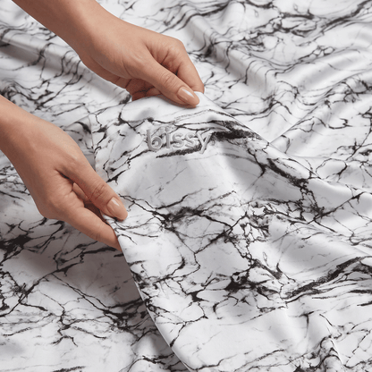 Pillowcase - Light Marble - King