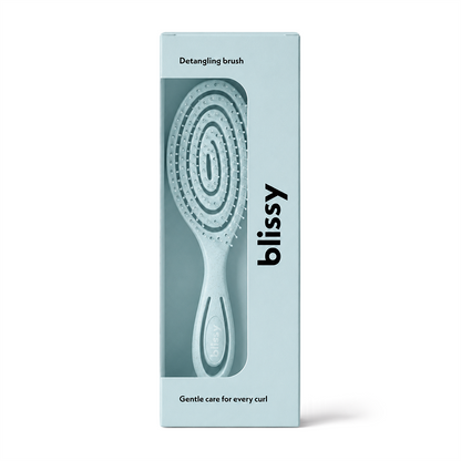 Blissy Detangling Brush - Blue