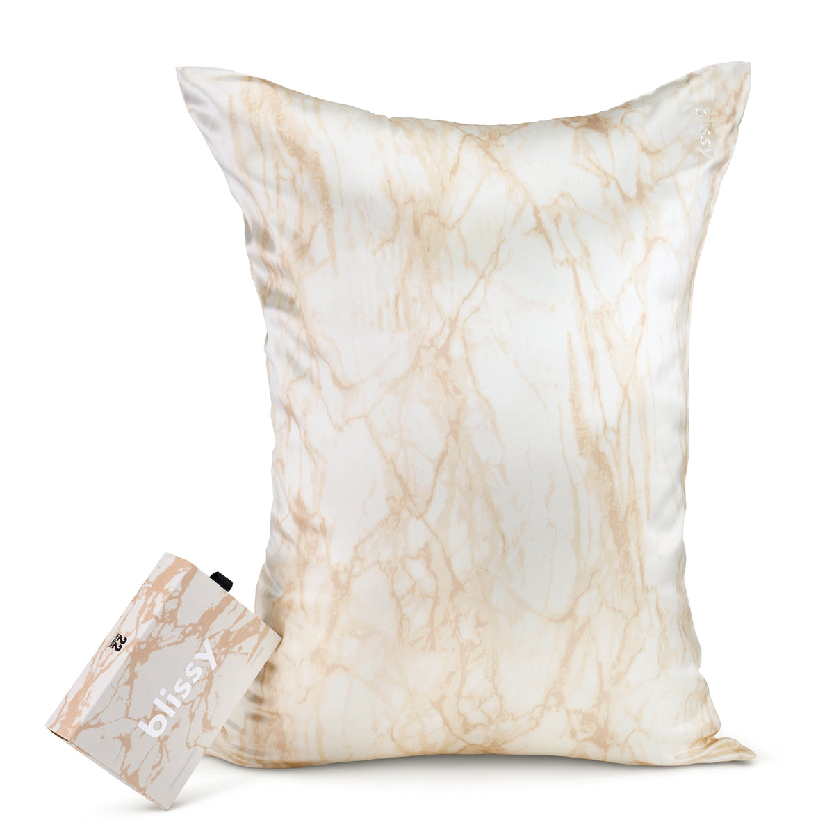 Pillowcase - Champagne Marble - Queen