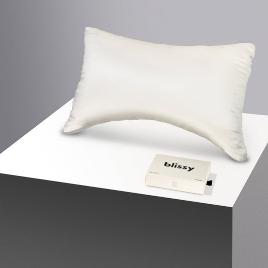 Crescent Pillowcase - White - King