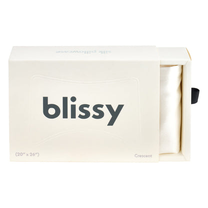 Crescent Pillowcase - White - King