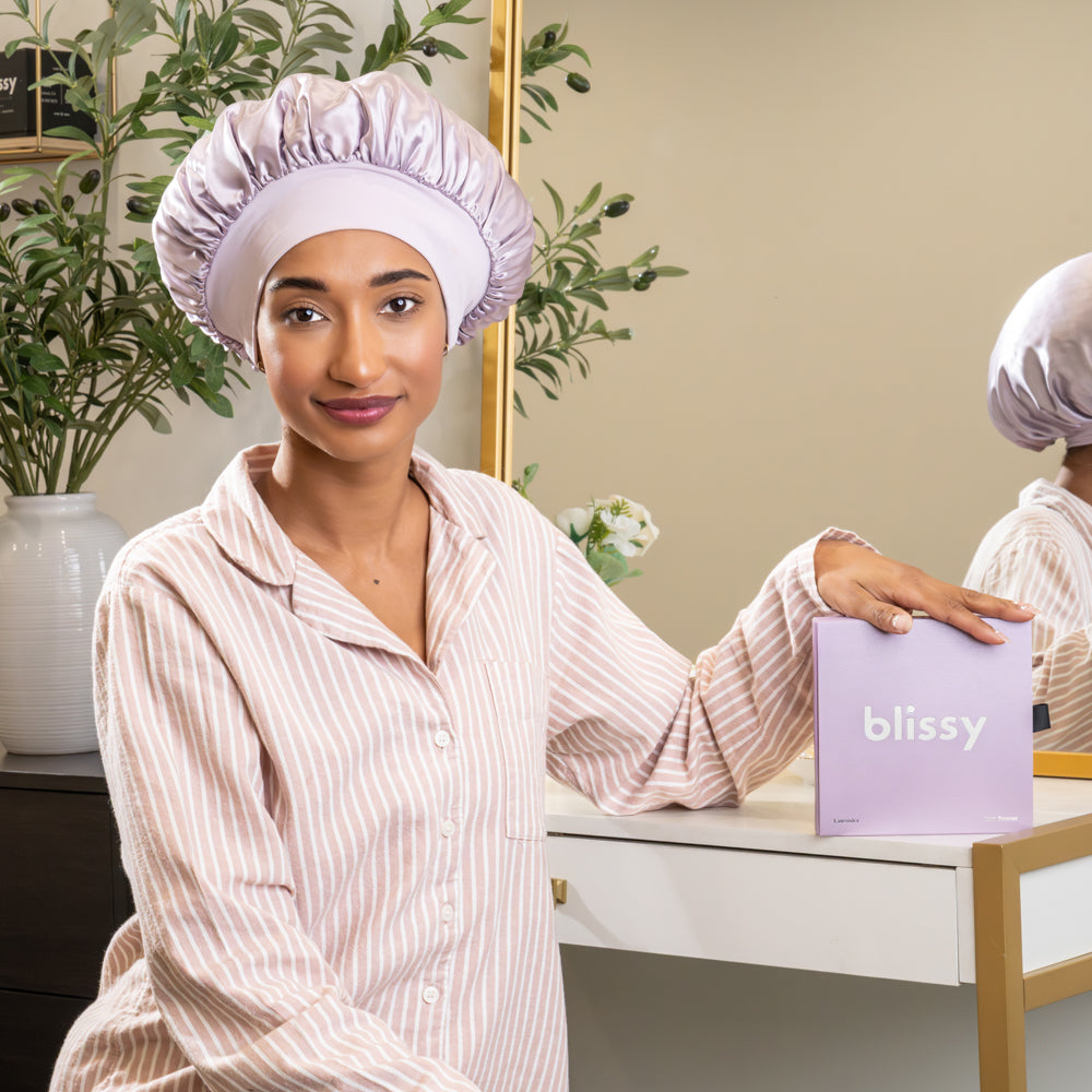 Blissy Halo Bonnet - Lavender