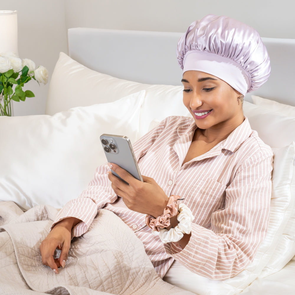 Blissy Halo Bonnet - Lavender