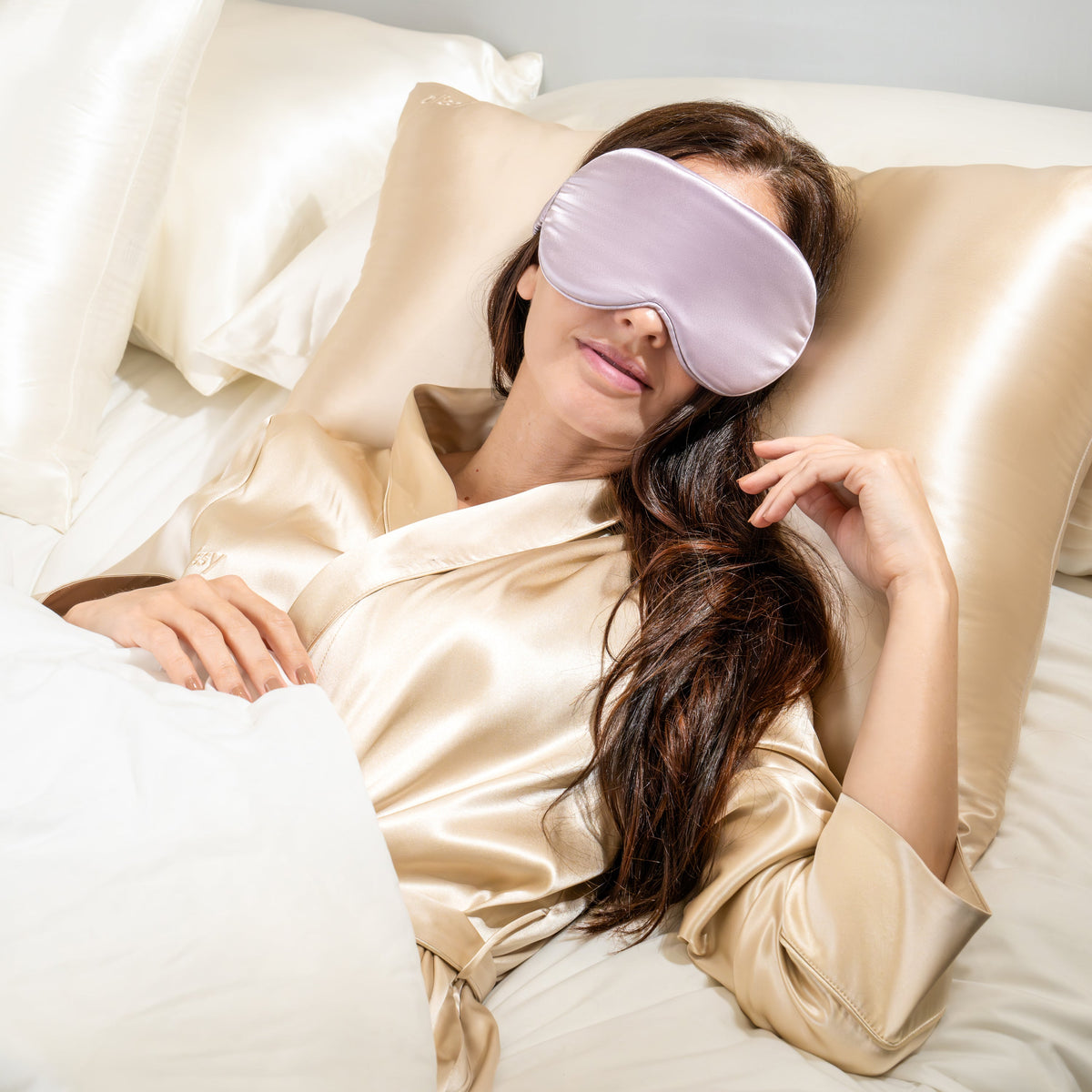 Sleep Mask - Lavender - Profile