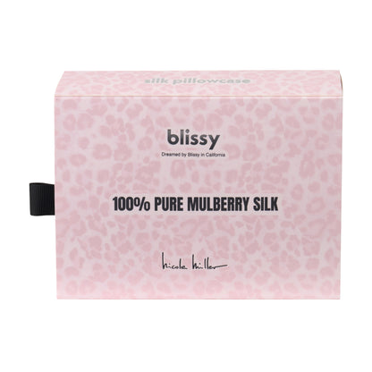 Pillowcase - Nicole Miller - Mauve Cheetah - King