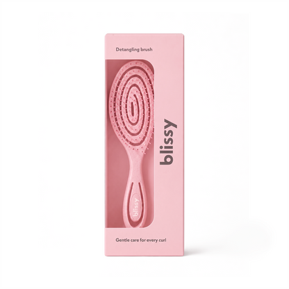 Blissy Detangling Brush - Pink