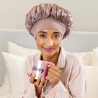 Blissy Halo Bonnet - Plum