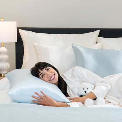 Pillowcase - Sky Blue - King