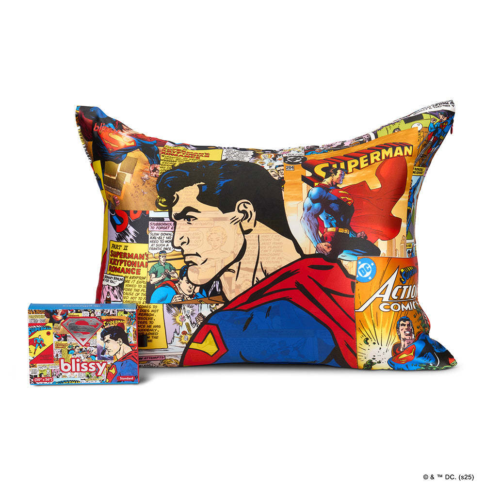 Pillowcase - Superman Comic -  King