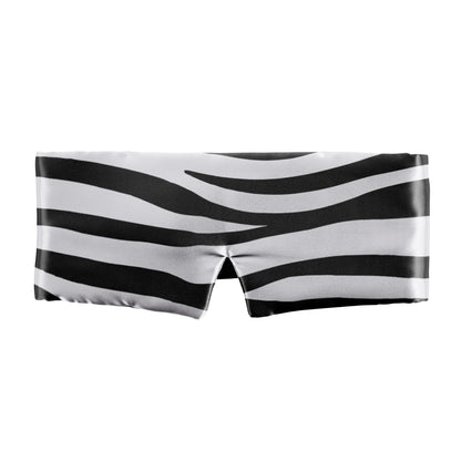 Sleep Mask - Zebra - Weighted