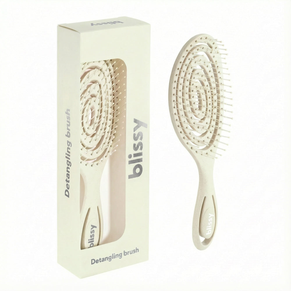 Blissy Detangling Brush - Cream