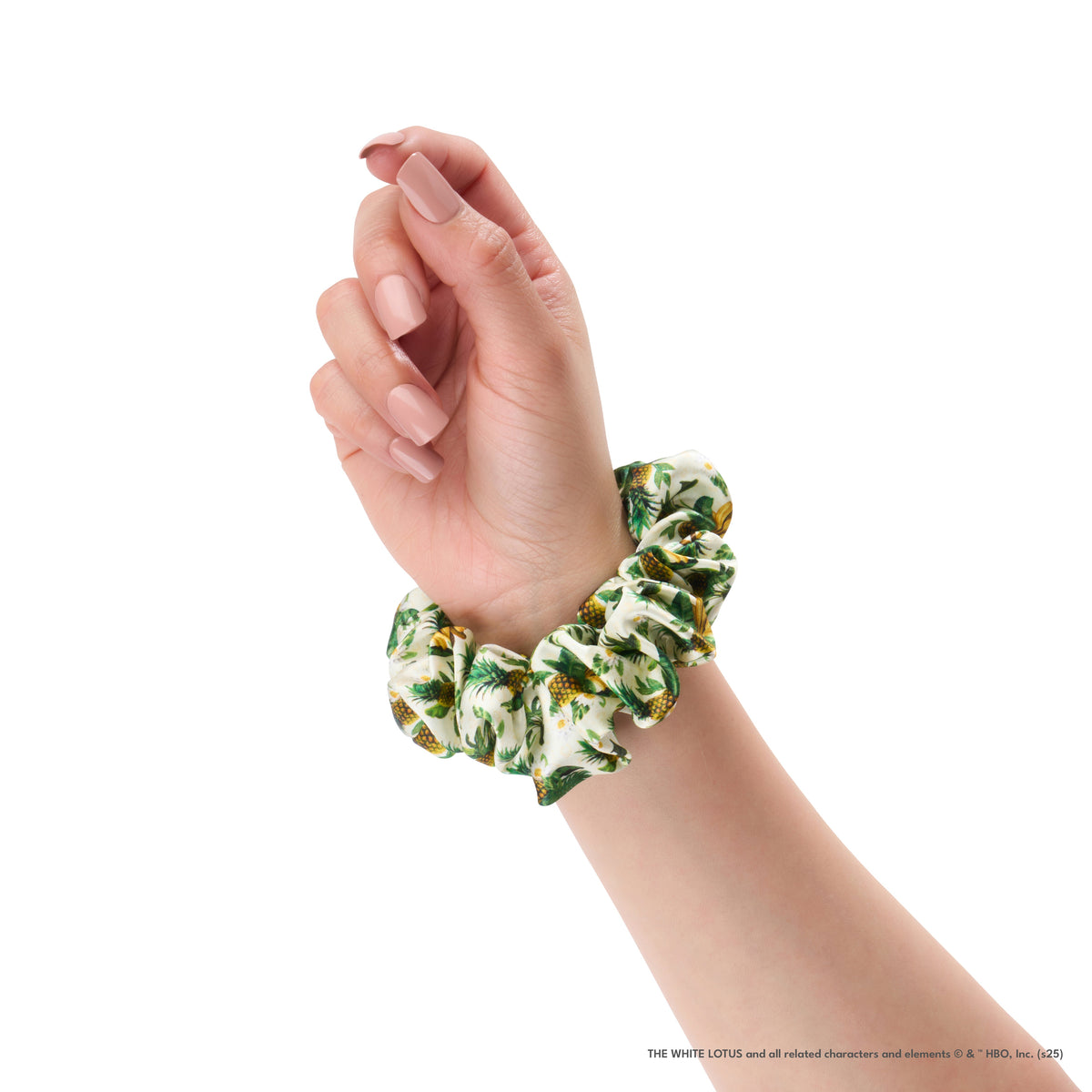 Blissy Scrunchies - White Lotus - Pineapple