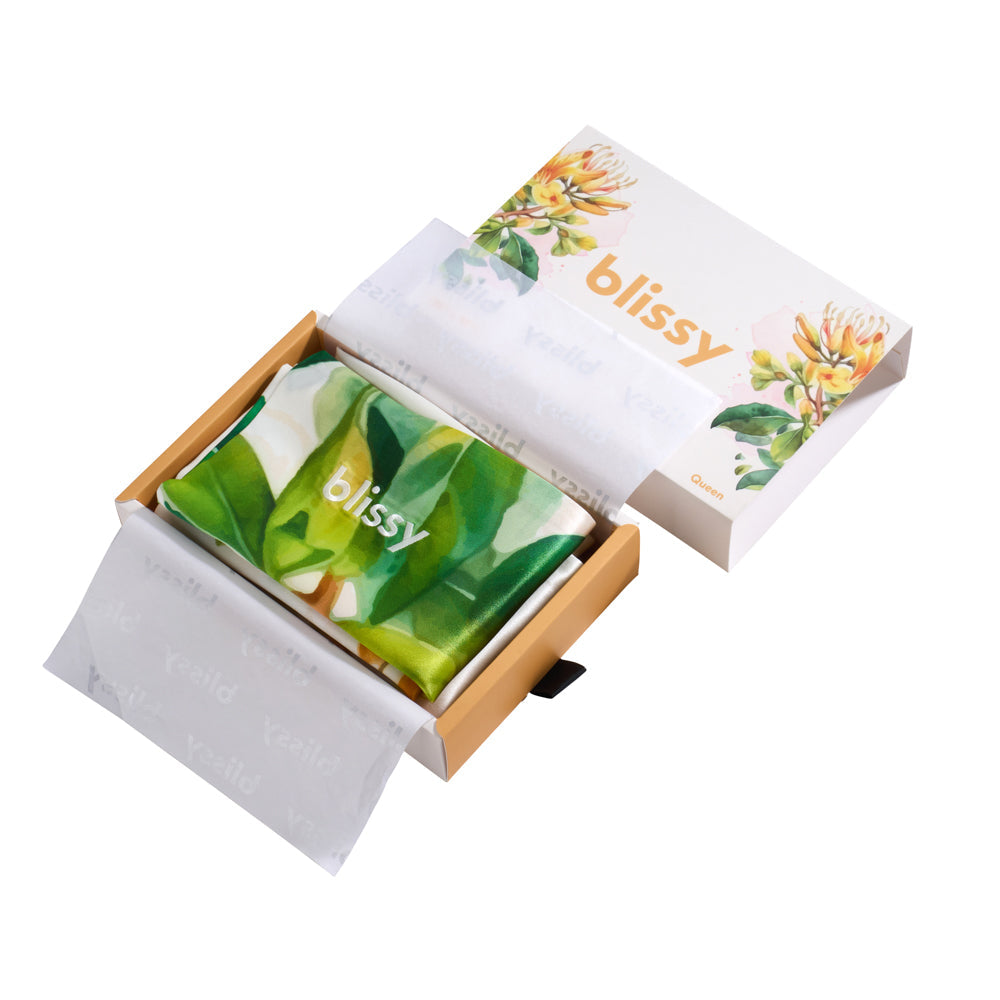 Pillowcase - Zodiac Flower - Aries Honeysuckle - Queen