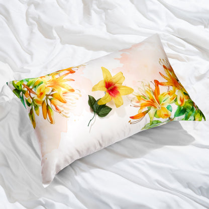 Pillowcase - Zodiac Flower - Aries Honeysuckle - King
