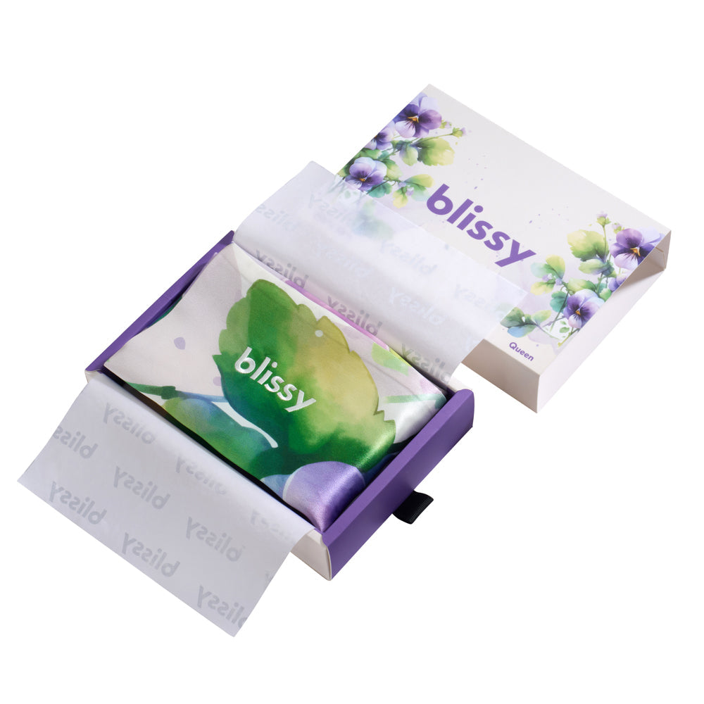 Pillowcase - Zodiac Flower - Capricorn Pansy - King