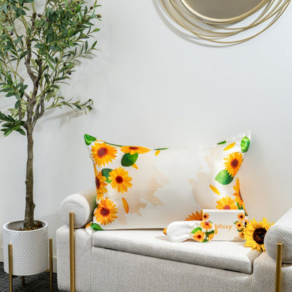 Pillowcase - Zodiac Flower - Leo Sunflower - Standard