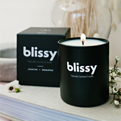 Blissy Candles - Jasmine & Eucalyptus