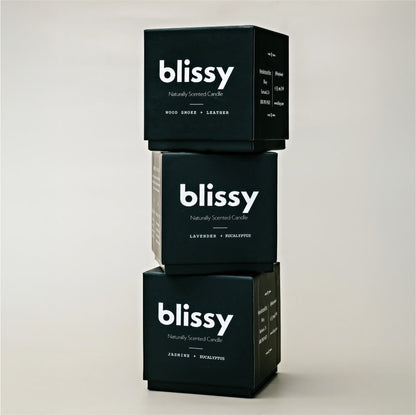 Blissy Candle - Lavender & Eucalyptus